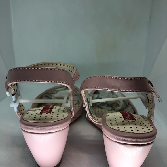 ModCloth B.A.I.T. Open-Toe Pink Rainbow Wedge - Picture 2 of 8